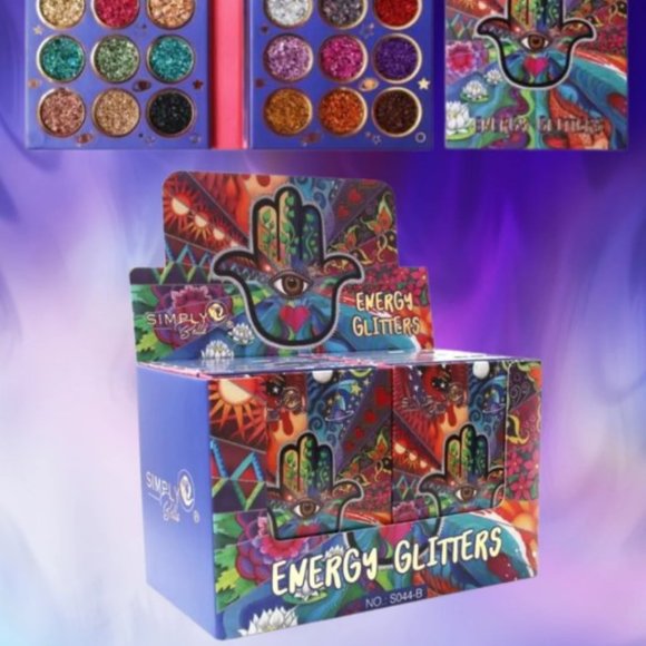 SIMPLY BELLA - EYESHADO PALETTE Energy Glitter, 1 DZ - Picture 2 of 2